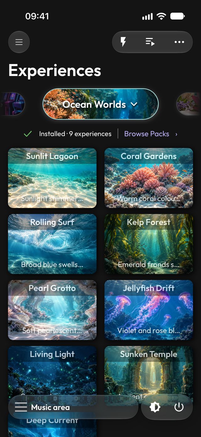 Ocean Worlds Experience Pack