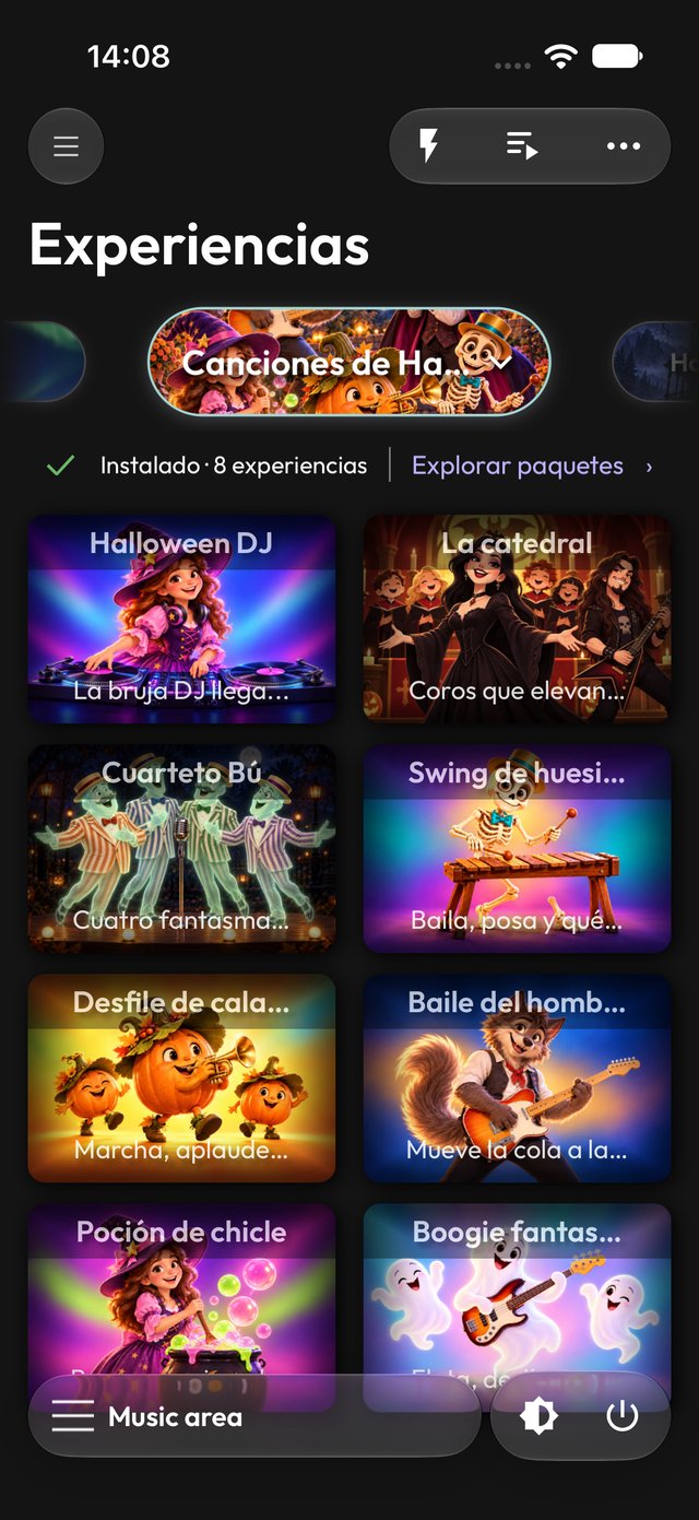 Pack de experiencias Canciones de Halloween