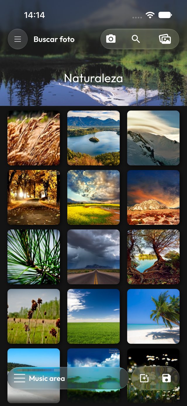 Búsqueda de fotos para inspirar escenas