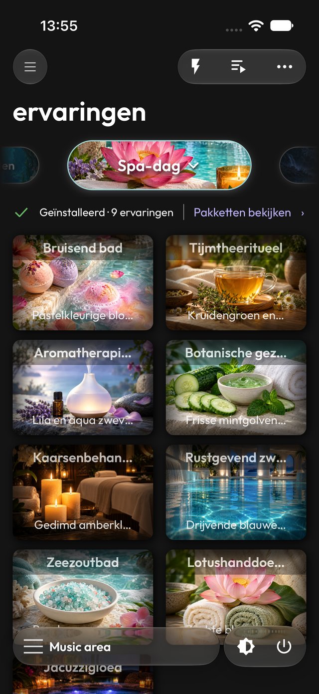 Spa-dag-ervaringspakket in donkere modus